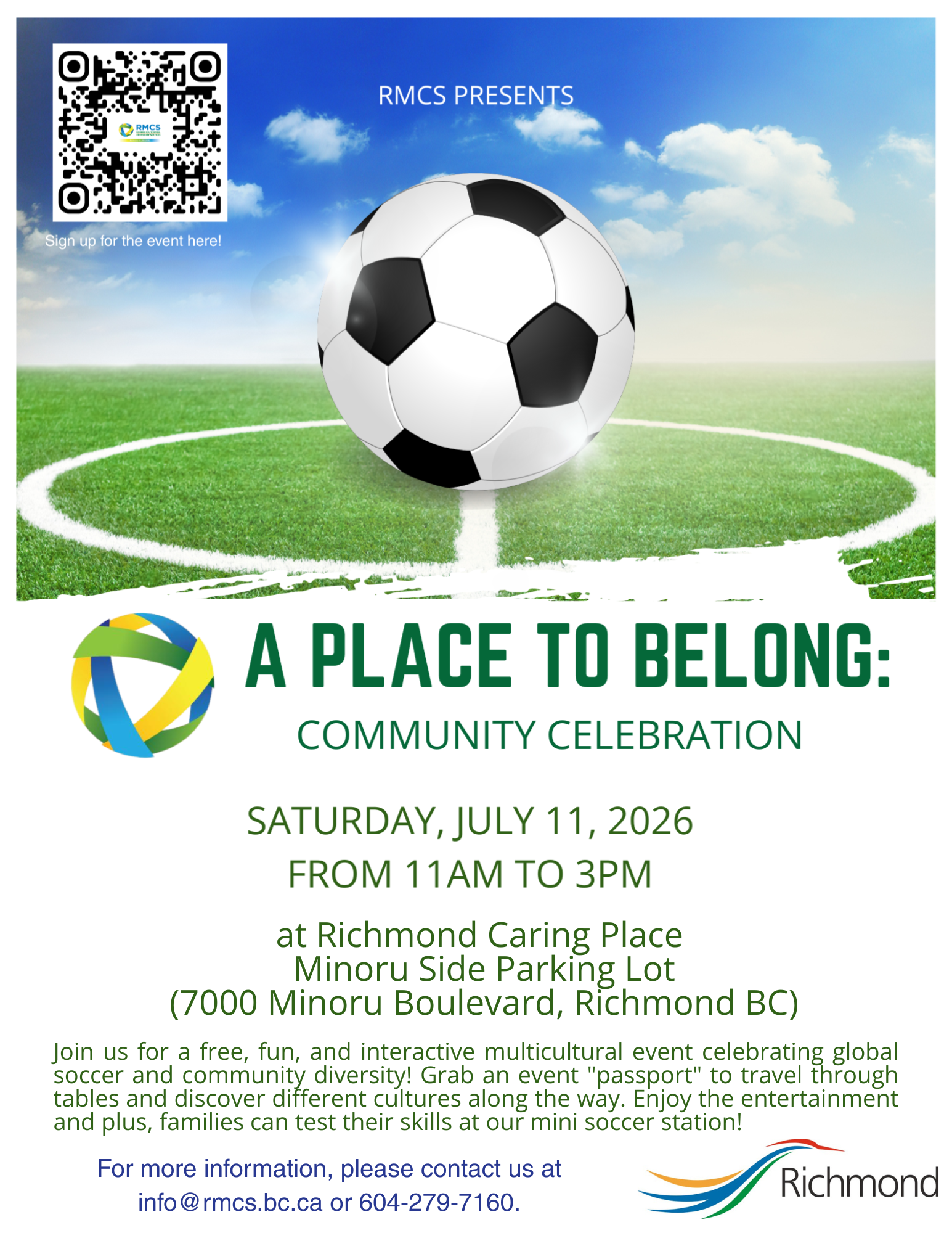 A Place to Belong Flyer